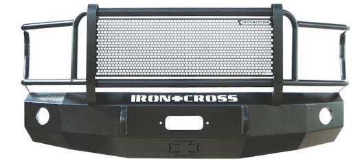Iron Cross Front Bumper with Full Grille Guard - Chevy