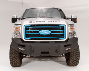 Truck Bumpers - Fab Fours Premium - Front Winch Bumper