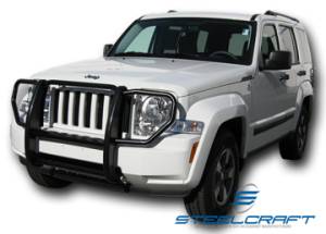 Steelcraft Grille Guards - Black - Jeep
