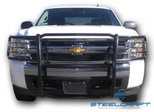 Steelcraft Grille Guards - Stainless Steel - Chevy
