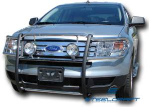 Steelcraft Grille Guards - Stainless Steel - Ford