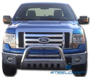 Grille Guards - Steelcraft Grille Guards - 3" Bull Bar