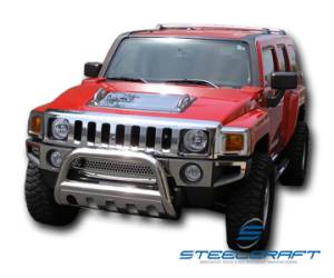 Steelcraft Grille Guards - 3" Bull Bar - Hummer