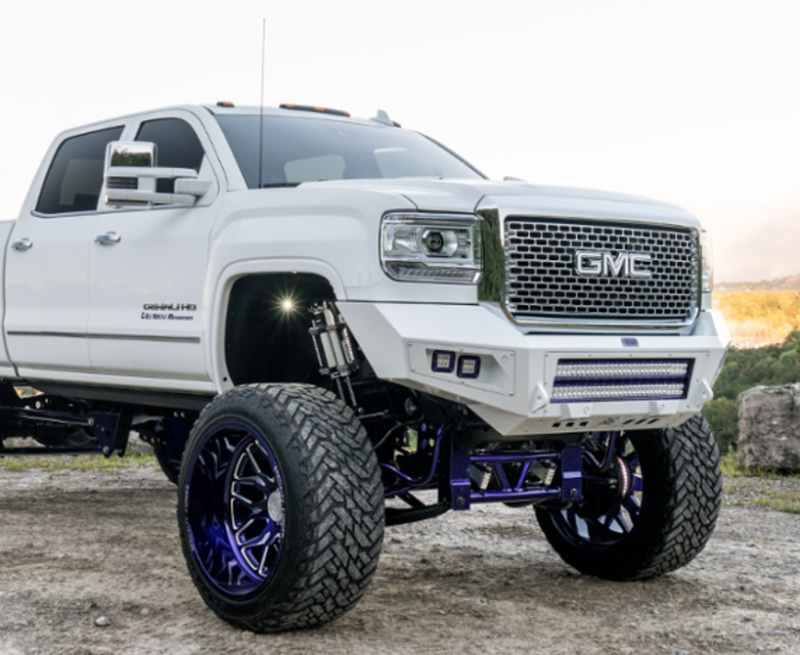 Bodyguard A2LFBG152X Low Profile Base Front Bumper GMC 2500/3500 2015-2017