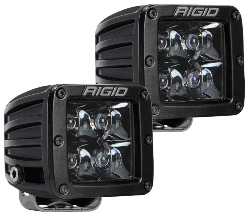 Rigid Industries 202113 D-Series Pro Flood Light Surface Mount White LED Pair