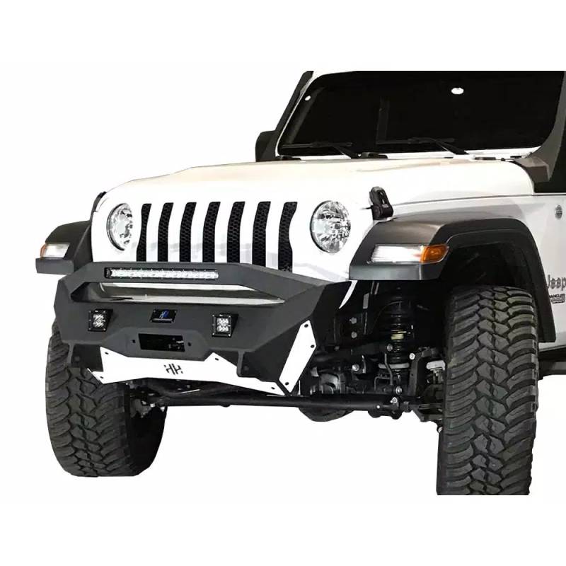 Hammerhead 600-56-0774 Ravager Stubby Winch Front Bumper with Pre-Runner  Guard and Square Light Holes for Jeep Wrangler JL/Gladiator 2018-2021 |  Bumper Superstore