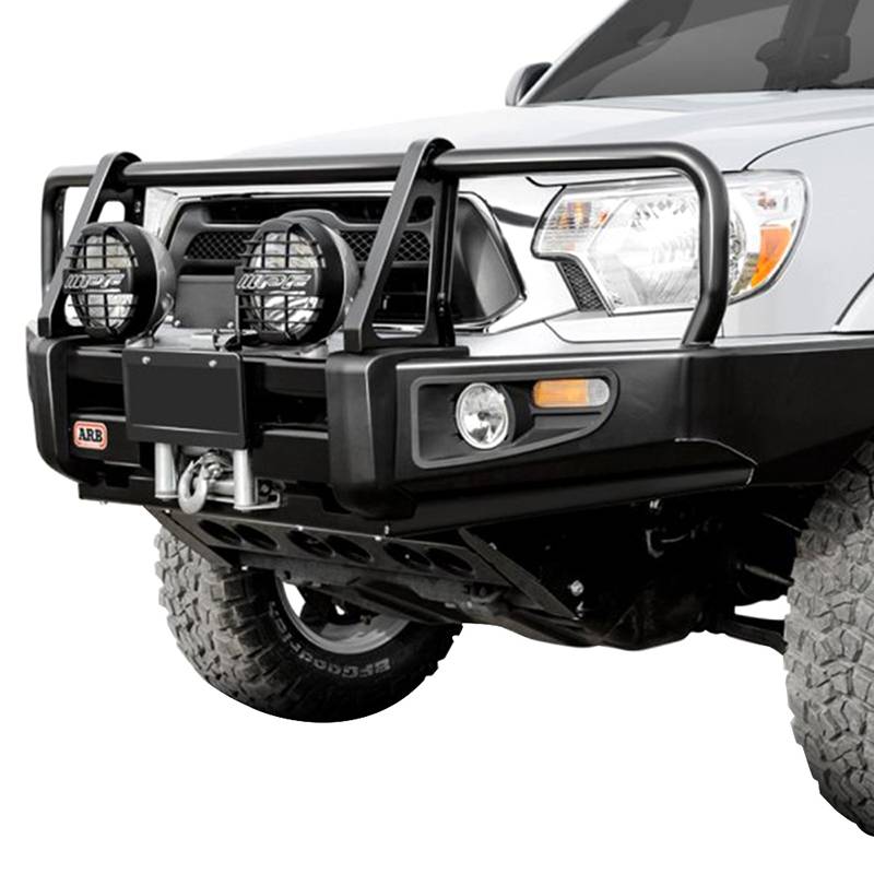 snap retfærdig Avenue ARB Deluxe Winch Front Bumper with Bull Bar I 2005-2011 Toyota Tacoma