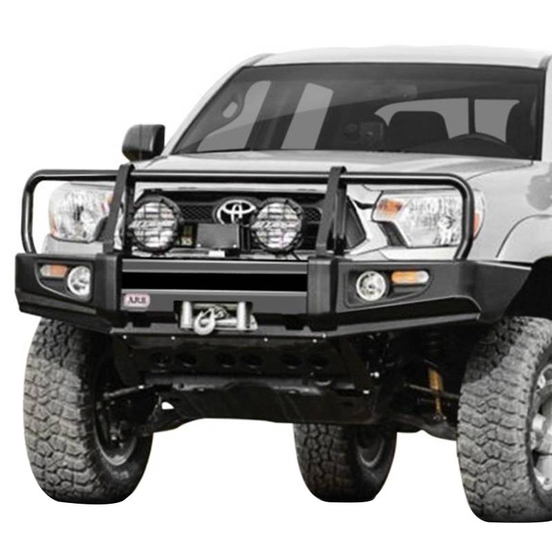 Deluxe Winch Front I 2012-2015 Toyota Tacoma Front Bumper with Bull