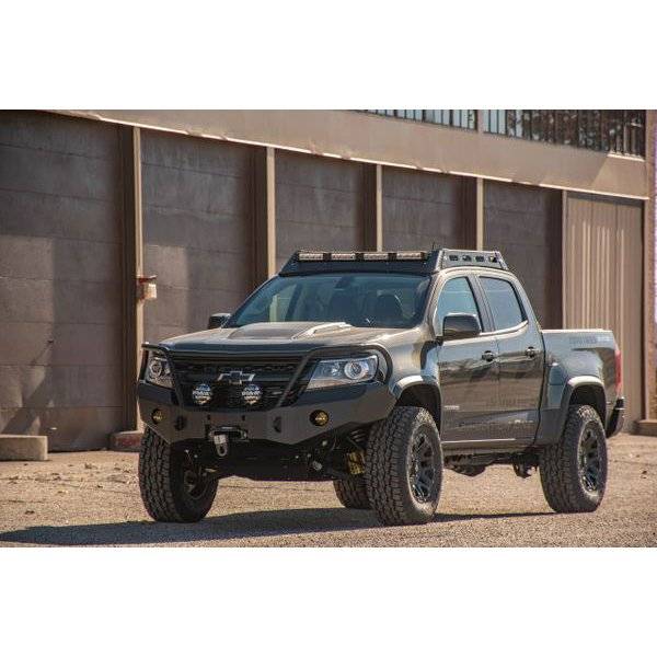 Expedition One CHV-CO15-FB-PC Front Bumper for Chevy Colorado 2015-2022 - Textured Black Powder Coat | Bumper Superstore