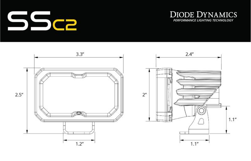 Expedition One DD-SSC2-SP-DD6384P SSC2 Sport Diode Dynamics 2