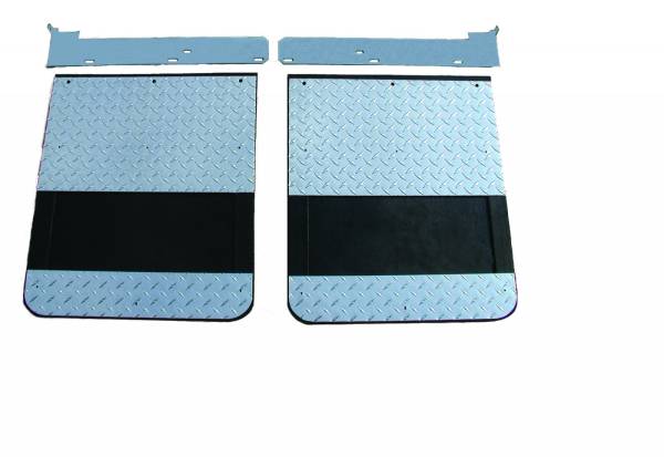 To Be Deleted Categories - Chevy Truck Diamond Plate Mud Flaps