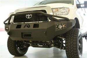 Prerunner Bumpers - Fab Fours Winch Bumper with Pre-Runner Bar