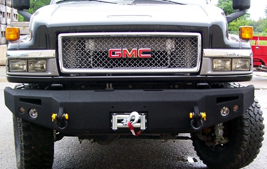Front Winch Bumper - GMC