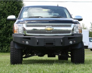 Fab Fours Front Bumper with No Grille Guard - Chevy