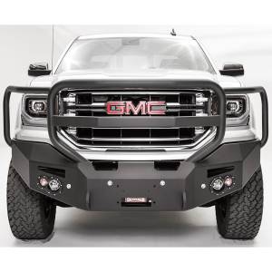 Fab Fours Premium Front Bumper I 2016-2018 GMC Sierra 1500 Front