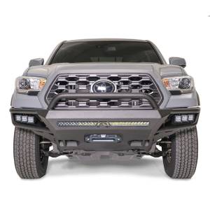 Fab Fours TB16-02-1 Ultra Light Hybrid Front Winch Bumper with Pre ...