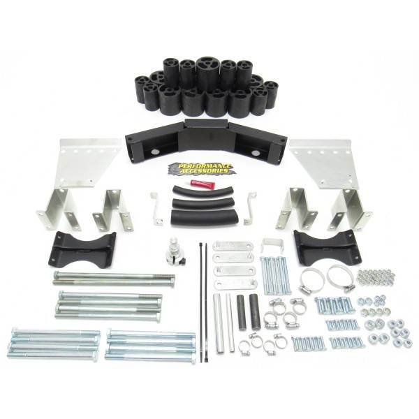Performance Accessories - Performance Accessories PA5643 3" Body Lift Kit Toyota Tundra 2014-2021