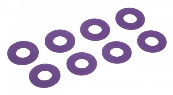 Daystar - Daystar KU71074PR D-Ring and Shackle Washers Set Of 8 Purple