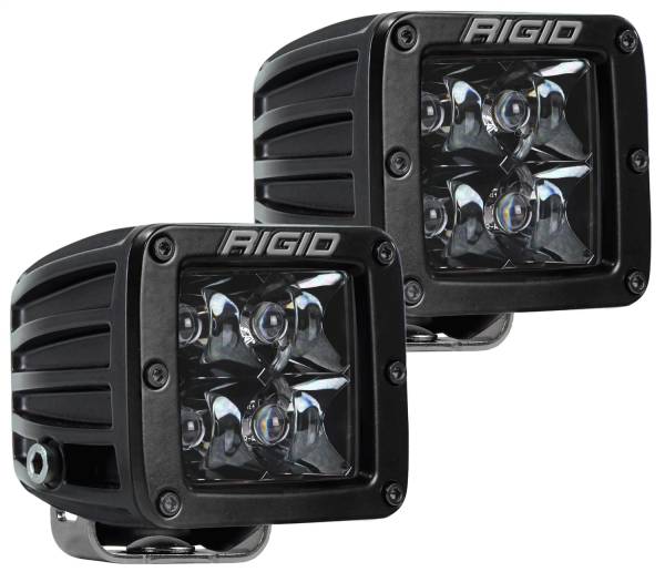 Rigid Industries - Rigid Industries 202213BLK D-Series Pro Spot Light - Pair