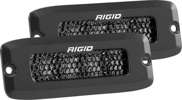 Rigid Industries - Rigid Industries 925513BLK SR-Q Series Pro Spot Diffused Midnight Edition Light