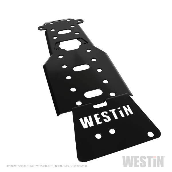 Westin - Westin 42-21125 Transmission Pan Skid Plate Jeep Wrangler Unlimited 4dr 2007-2011 and Wrangler 2dr 2007-2011