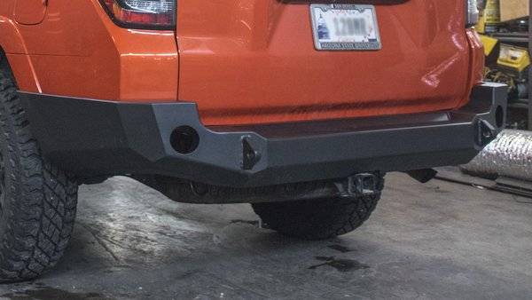 Expedition One - Expedition One 4RRB100_BARE Rear Bumper for Toyota 4Runner 2010-2019 - Bare Steel