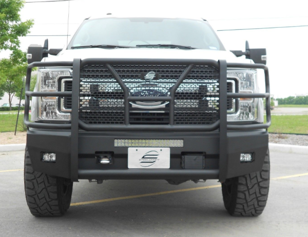 Steelcraft - Steelcraft 60-11380CC Elevation Front Bumper with Camera Cutout Ford F250/F350 2017-2022