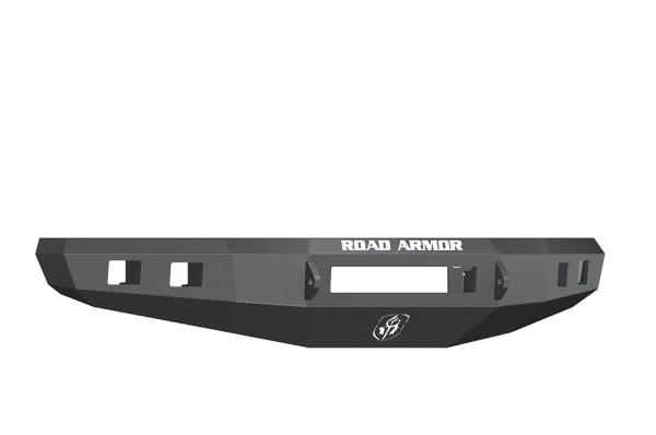 Road Armor - Road Armor 615R0B-NW Front Stealth Non-Winch Bumper with Square Light Holes F-150 2015-2017