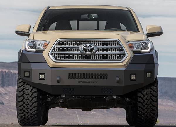 Steelcraft - Steelcraft 71-13420 Fortis Front Bumper for Toyota Tacoma 2016-2023