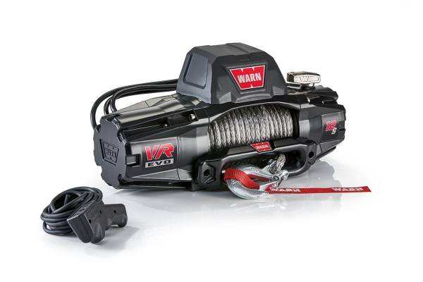Warn - Warn 103255 EVO 12-S 12,000lb Winch with Synthetic Cable