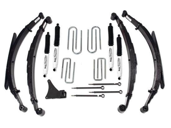 Tuff Country - 1986-1997 Ford F350 4x4 Standard & Crewcab - 4" Lift Kit with Rear Leaf Springs by Tuff Country - 24831K