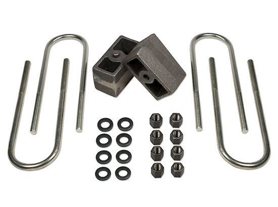 Tuff Country - 1987-2001 Jeep Cherokee 4wd (with 2.75" Rear axle) - 3" Rear Block & U-Bolt Kit Tuff Country - 97086