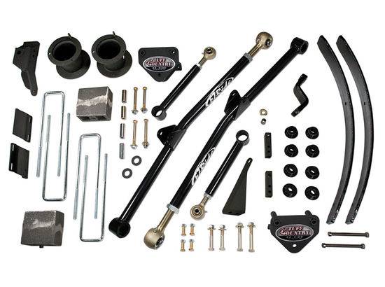 Tuff Country - 1999 Dodge Ram 2500 4x4 - 4.5" Long Arm Lift Kit by (fit vehicles built April 1 1999 to Dec 1 1999) Tuff Country - 35926