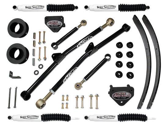 Tuff Country - 1999-2001 Dodge Ram 1500 4x4 - 3" Long Arm Lift Kit (with SX8000 shocks) by (fits vehicles built April 1 1999 and later) Tuff Country - 33916KN