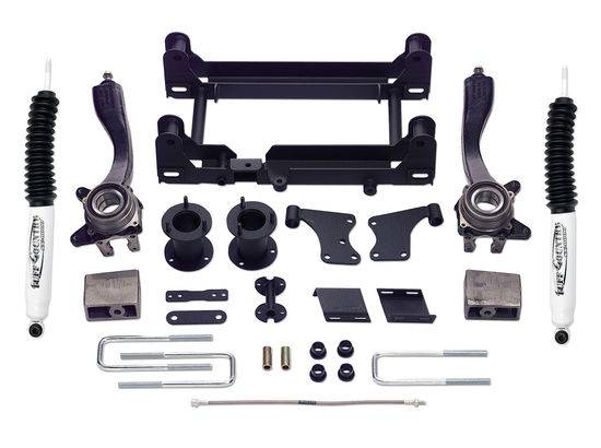 Tuff Country - 1999-2003 Toyota Tundra 4x4 & 2wd - 5" Lift Kit with steering knuckles & SX800 Shocks by Tuff Country - 55905KN