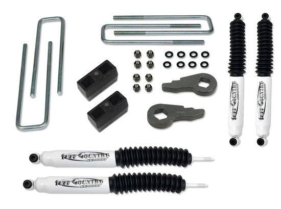 Tuff Country - 1999-2006 GMC Sierra 1500 4x4 - 2" Lift Kit (with Rear lift blocks) by Tuff Country - 12926