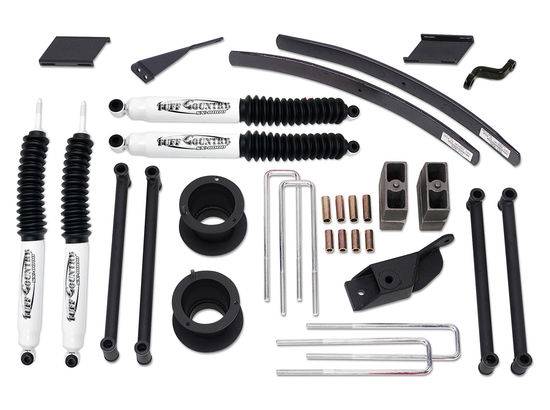 Tuff Country - Tuff Country 35923KN 4.5" Lift Kit with SX8000 Shocks Dodge Ram 2500/3500 2000-2002