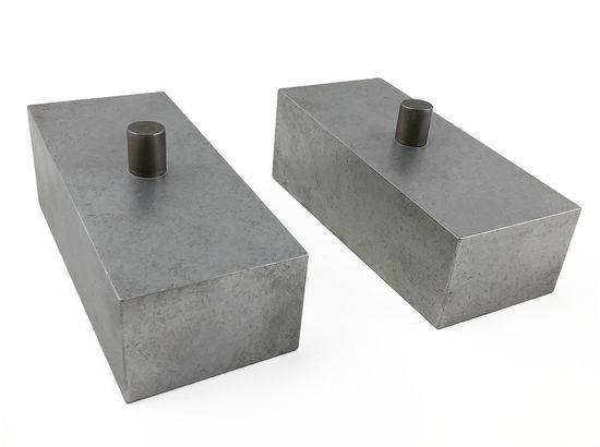 Tuff Country - 2004-2023 Nissan Titan 4wd - 2" Aluminum Lift Blocks (pair) by Tuff Country - 79068
