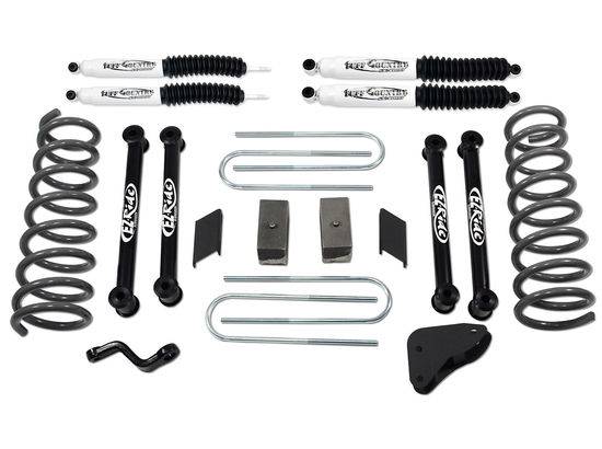 Tuff Country - Tuff Country 34019KN 4.5" Lift Kit with Coil Springs and SX8000 Shocks Dodge Ram 2500/3500 2009-2013