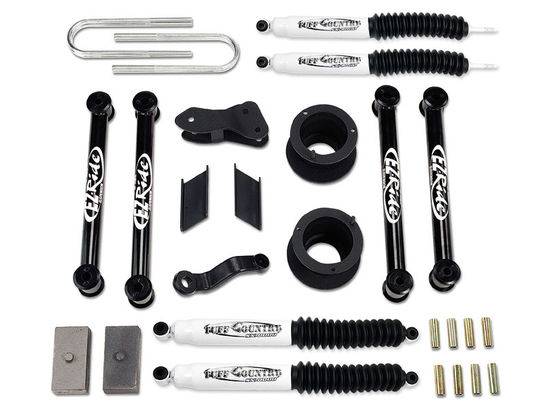 Tuff Country - Tuff Country 34022KN 4.5" Lift Kit with SX8000 Shocks Dodge Ram 2500/3500 2009-2013