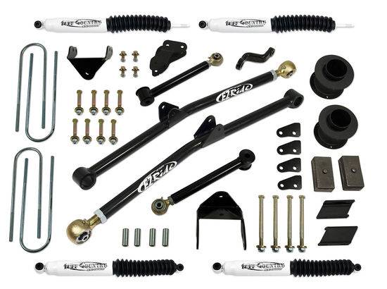 Tuff Country - Tuff Country 36222KN 6" Long Arm Lift Kit with SX8000 Shocks Dodge Ram 2500/3500 2009-2013
