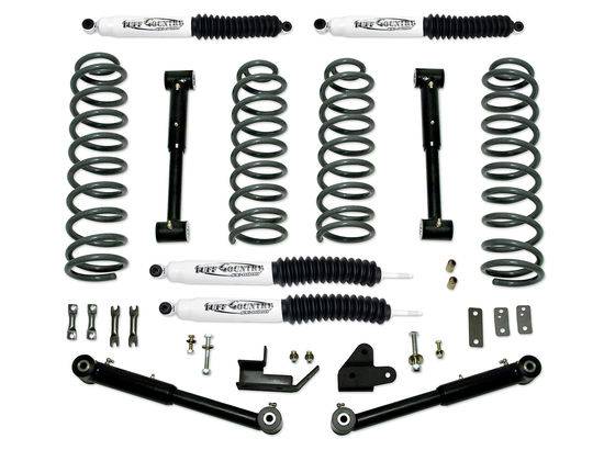 Tuff Country - 1992-1998 Jeep Grand Cherokee - 3.5" Lift Kit EZ-Flex by Tuff Country - 43902