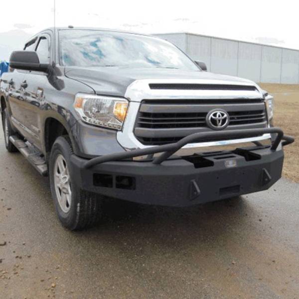 Hammerhead Bumpers - Hammerhead 600-56-0252 Winch Front Bumper with Pre-Runner Guard and Sensor Holes for Toyota Tundra 2014-2021