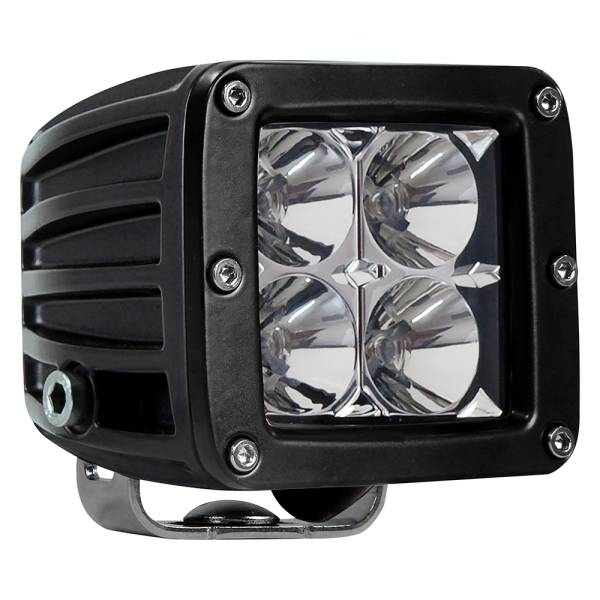 Hammerhead Bumpers - Hammerhead 307-13-0450 Zilla Flood Beam LED Cube Light Pair with Wiring Harness