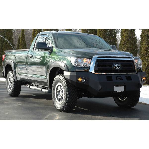 Fab Fours - Fab Fours TT07-H1851-1 Winch Front Bumper for Toyota Tundra 2007-2013