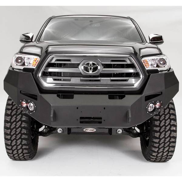 Fab Fours - Fab Fours TT05-B1551-1 Winch Front Bumper for Toyota Tacoma 2005-2011
