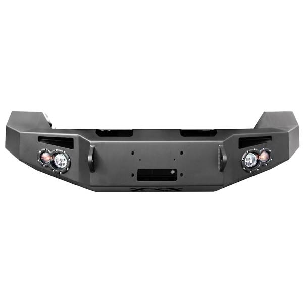 Fab Fours - Fab Fours DR13-H2951-1 Winch Front Bumper for Dodge Ram 1500 2013-2018