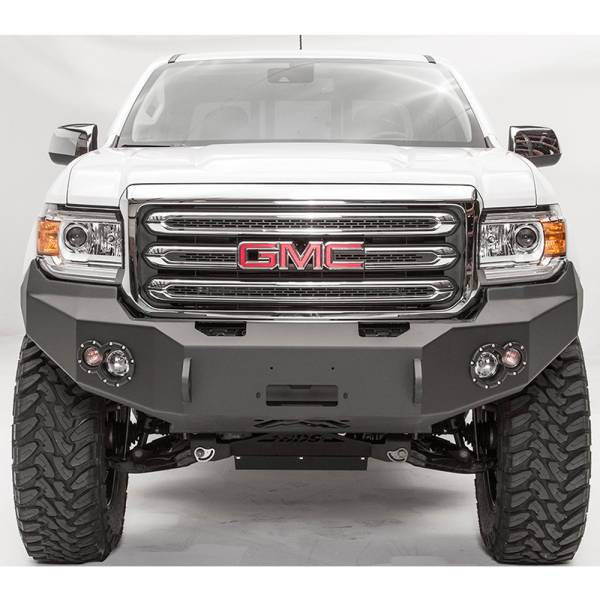 Fab Fours - Fab Fours GC15-H3451-1 Winch Front Bumper for GMC Canyon 2015-2020