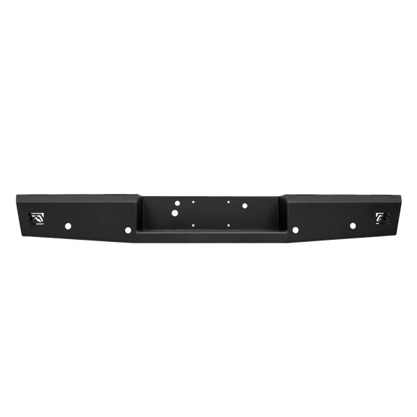 Fab Fours - Fab Fours FS99-RT1350-1 Red Steel Rear Bumper for Ford F250/F350 1999-2016