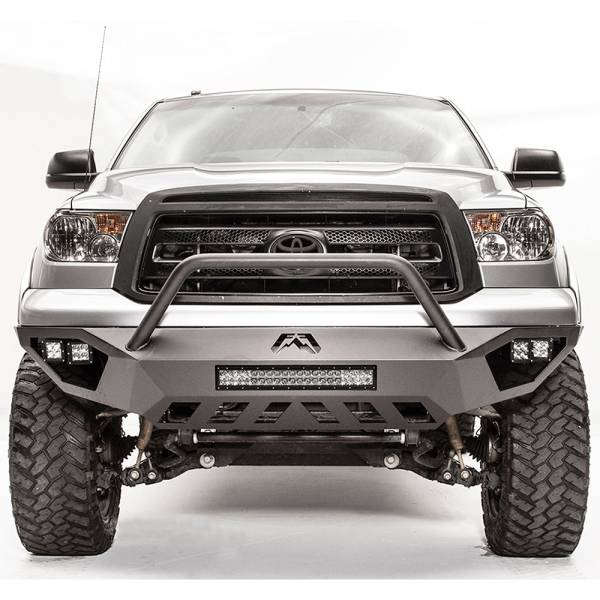 Fab Fours - Fab Fours TT07-D4452-1 Vengeance Front Bumper with Pre-Runner Guard for Toyota Tundra 2007-2013